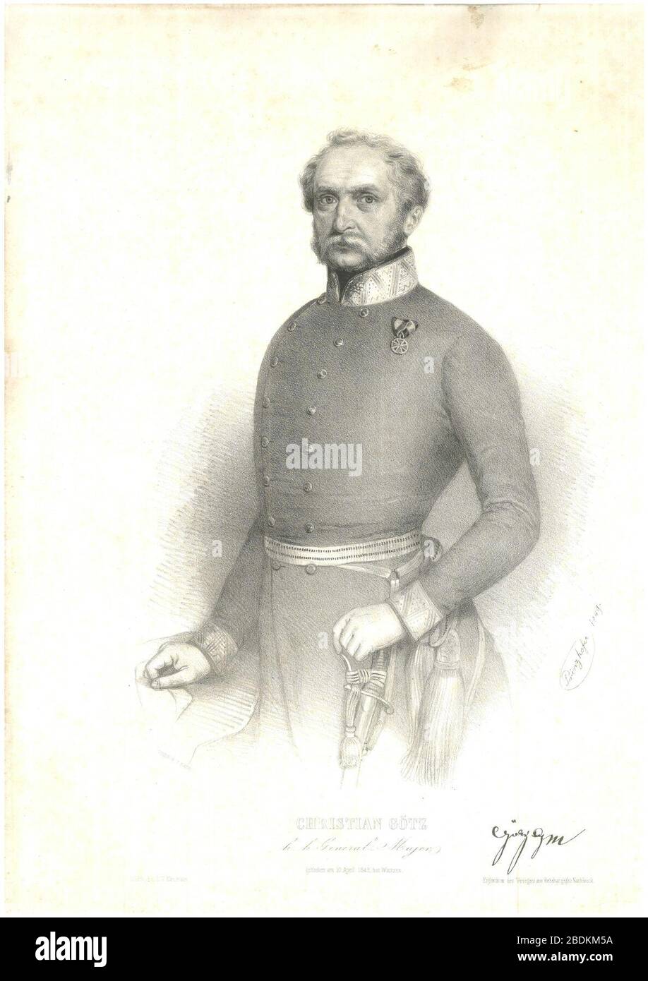 Götz, Christian (1783-1849)3. Banque D'Images