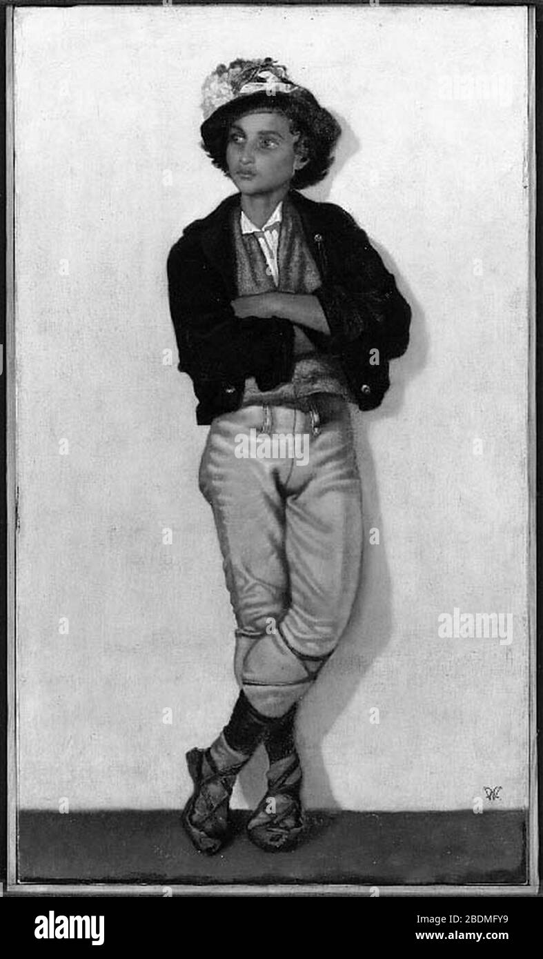 Hamilton H. Wild - Peasant Boy italien - RES.27.52 Banque D'Images