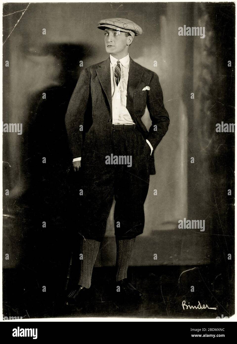 Hans Albers 1922. Banque D'Images