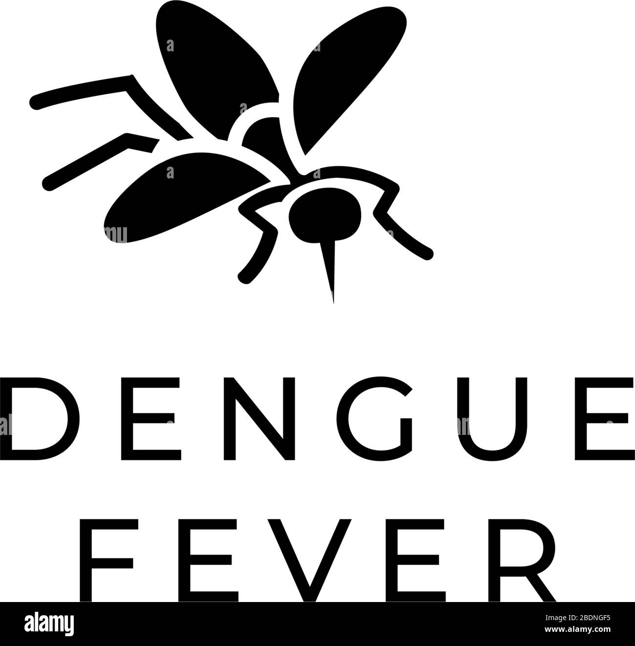 Journée mondiale du paludisme. Conception vectorielle adaptée aux brochures, affiches et bannières. Un moustique comme un symbole de l'épidémie de paludisme. Illustration de Vecteur