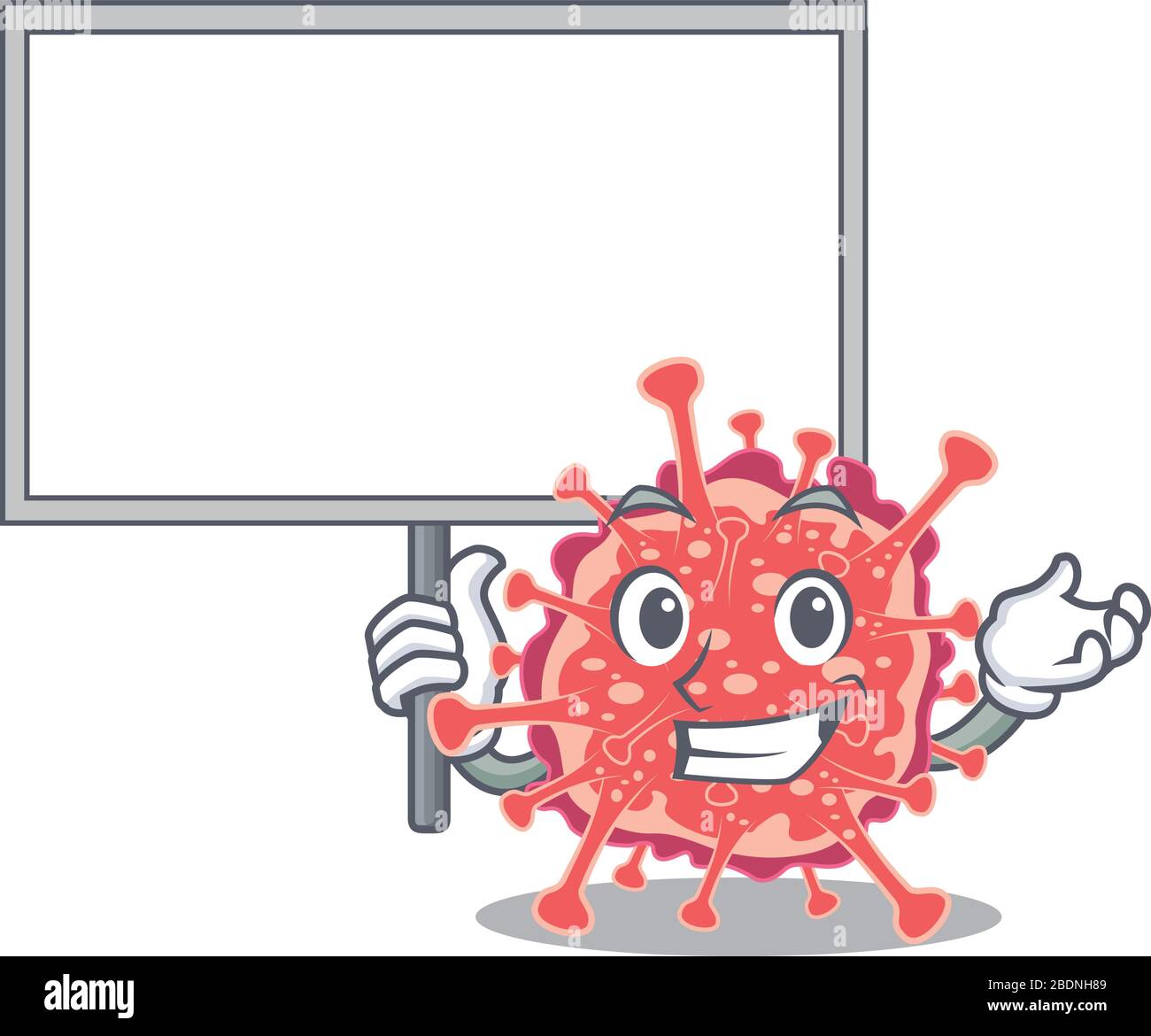 Une icône de style mascotte polyplovicicotina apporte un tableau Illustration de Vecteur