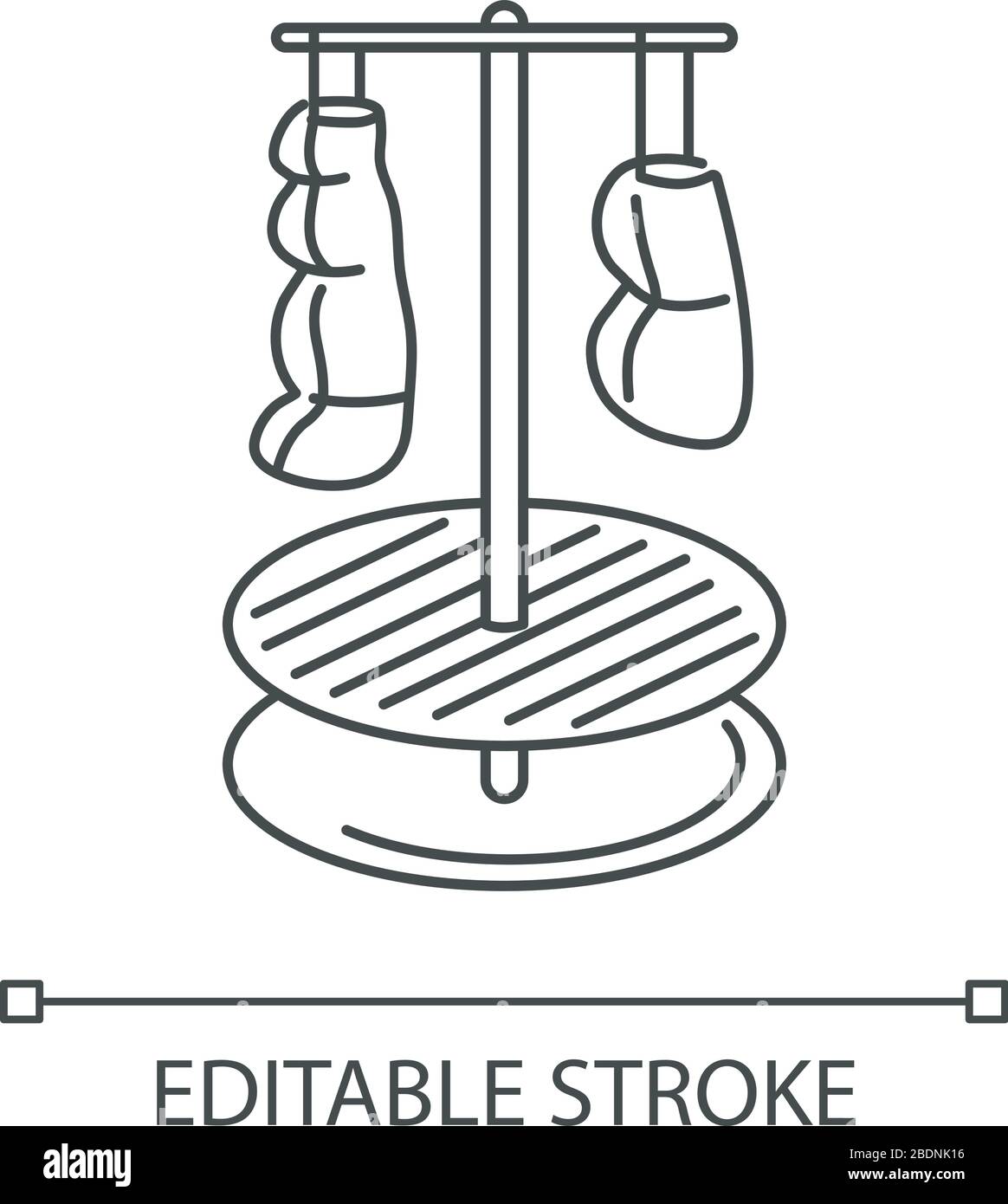 Une icône linéaire parfaite pour les aliments qui sauge les pixels. Illustration personnalisable en ligne fine. Aromatisants et produits de conservation. Symbole du contour de la technique culinaire Illustration de Vecteur