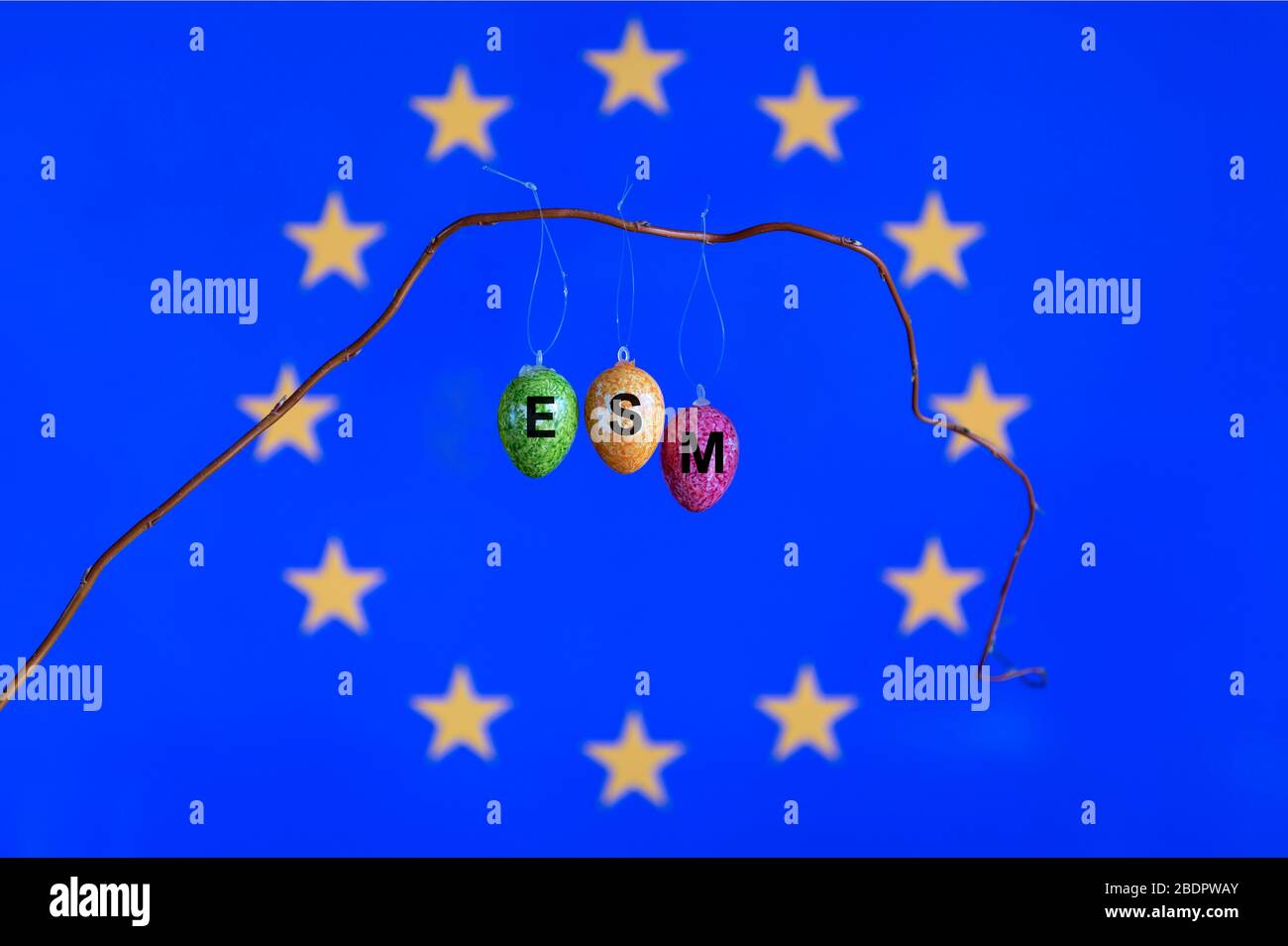 Nuremberg, Allemagne. 08 avril 2020. Les membres de l'UE conseillent sur le plan de sauvetage MSE en raison de la crise corona | usage dans le monde crédit: dpa/Alay Live News Banque D'Images