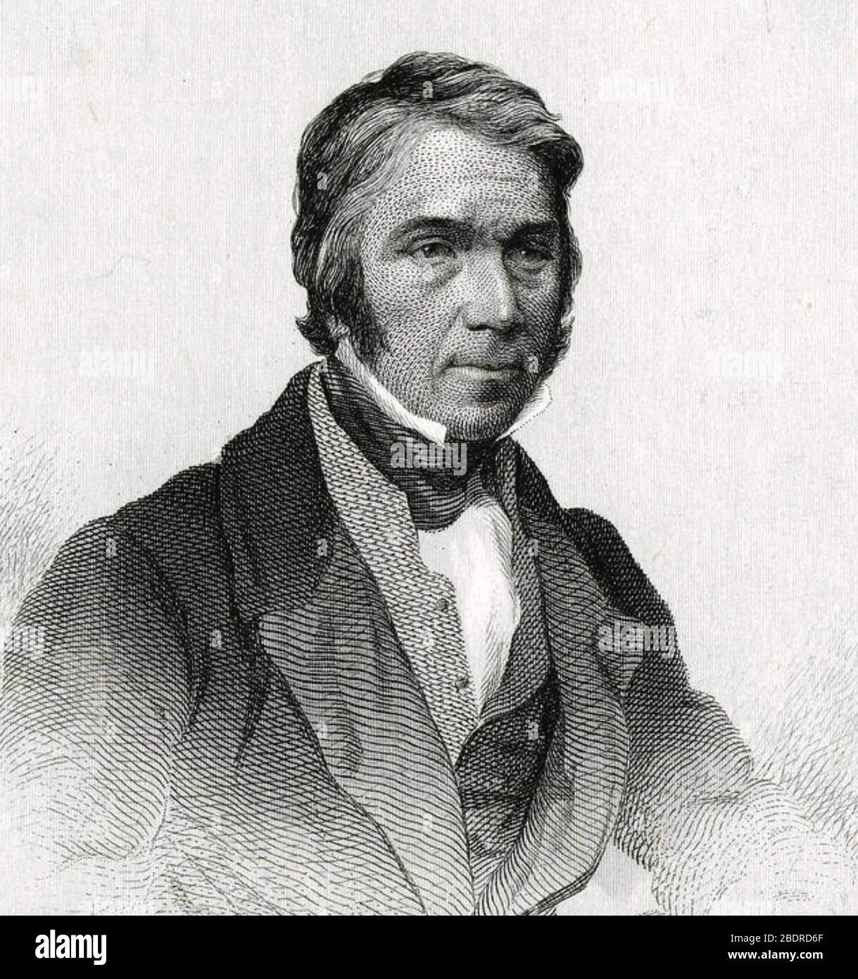 THOMAS CARLYLE (1795-1881) historien anglais, mathématicien, traducteur vers 1850 Banque D'Images