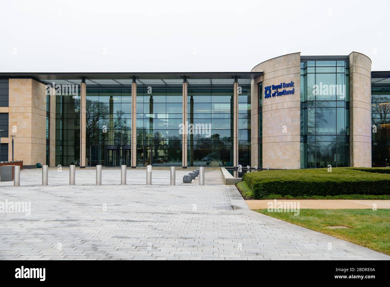 Siège de RHS, Gogarburn, Banque Royale d'Écosse, siège social, Centre de conférence Banque D'Images