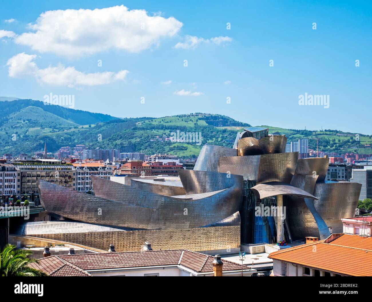 Musée Guggenheim. Bilbao. Vizcaya. País Vasco. España Banque D'Images