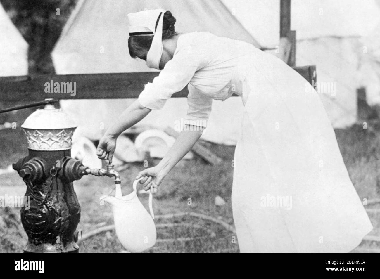 1918-1919. Une épidémie de "grippe panish" s'est répandue dans le monde entier Banque D'Images