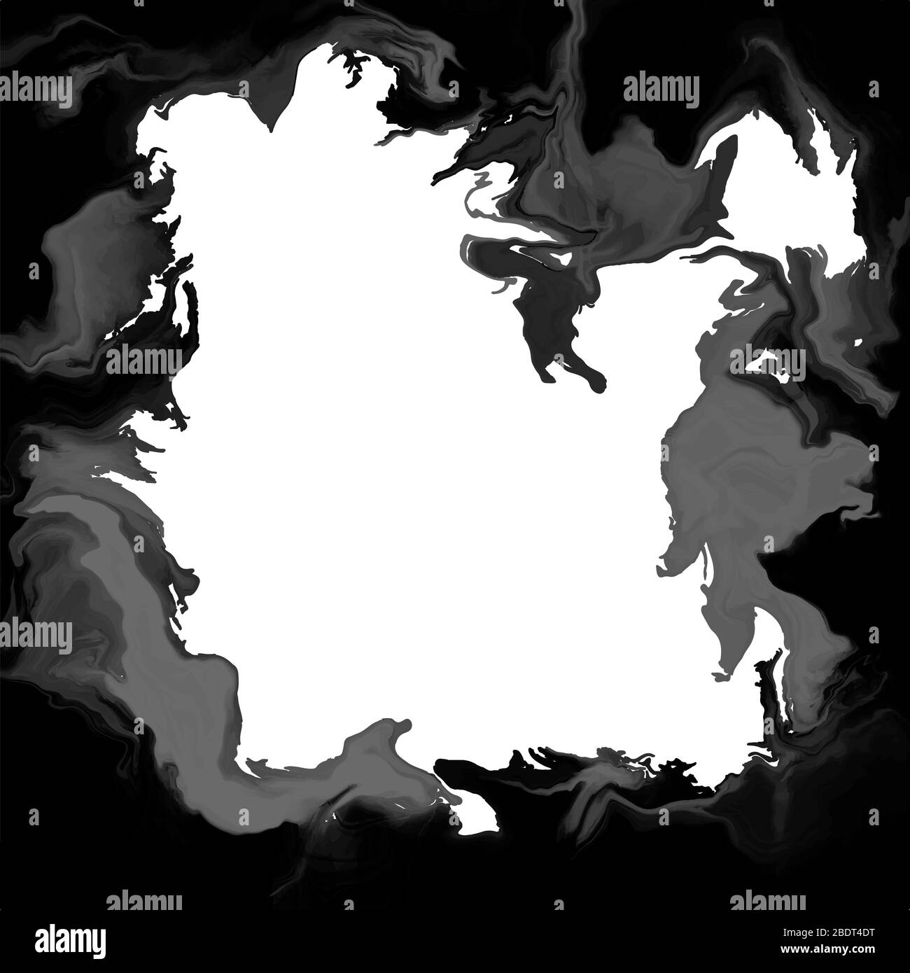 Vector abstrait noir couleur marbre texture, conception fluide arrière-plans Illustration de Vecteur