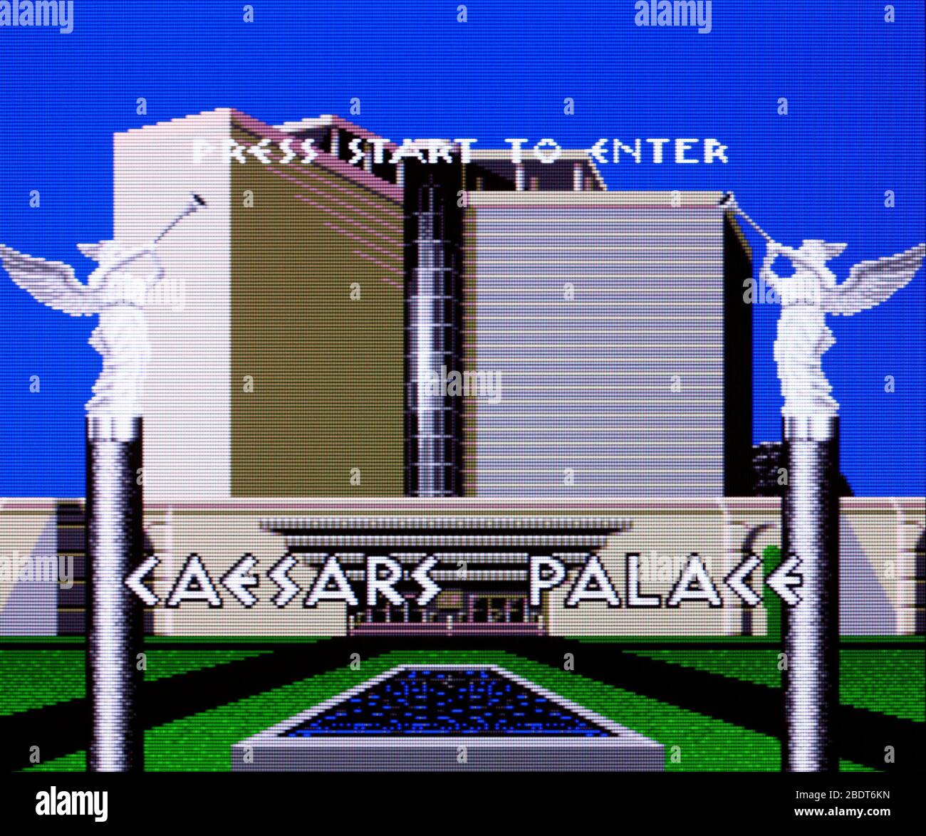 Caesars Palace - Sega Genesis Mega Drive - usage éditorial uniquement Banque D'Images