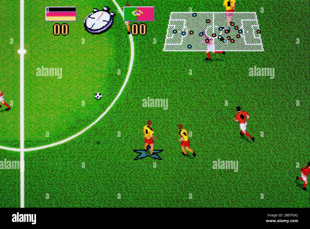 Champions World Class Soccer - Sega Genesis Mega Drive - usage éditorial seulement Banque D'Images