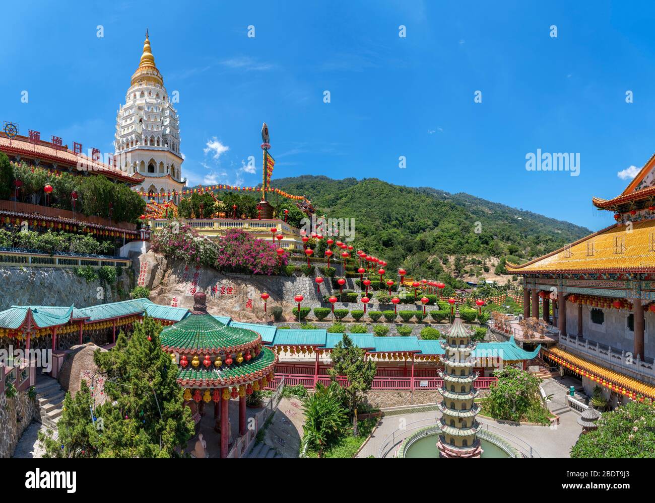 Temple KEK Lok si, temple bouddhiste à Air ITAM, Penang, Malaisie Banque D'Images