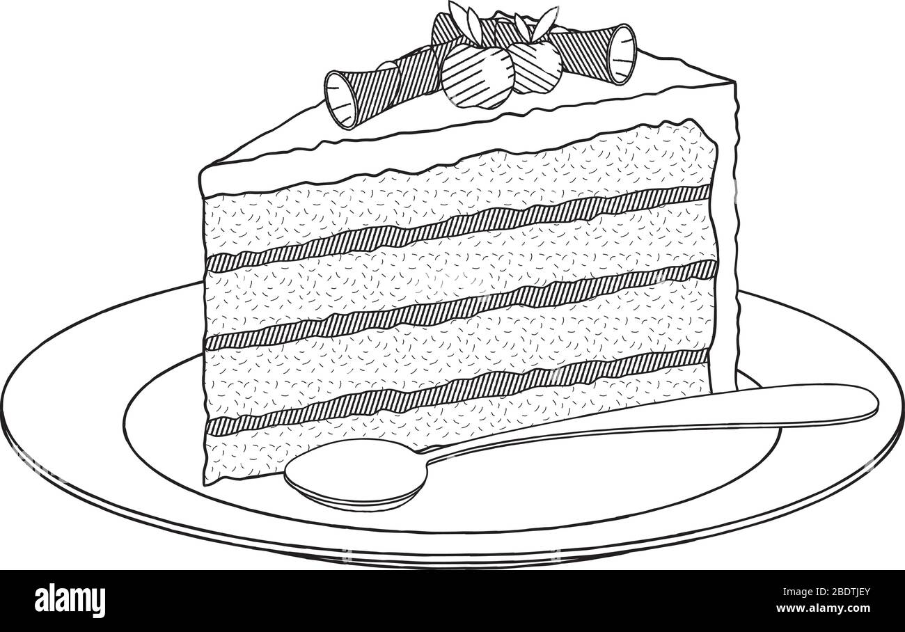 Gateau Dessert Sur La Plaque Cuillere Illustration Dessin Noir Et Blanc Image Vectorielle Stock Alamy Gateau Dessert Sur La Plaque Cuillere Illustration Dessin Noir Et Blanc Image Vectorielle Stock Alamy