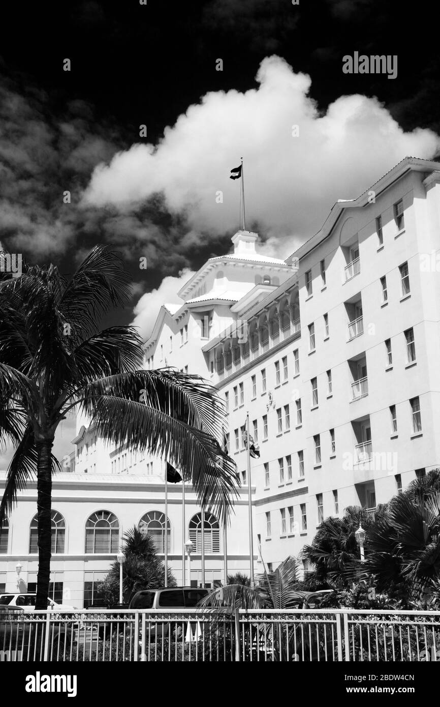 British Colonial Hotel, Nassau, New Providence Island, Bahamas Banque D'Images