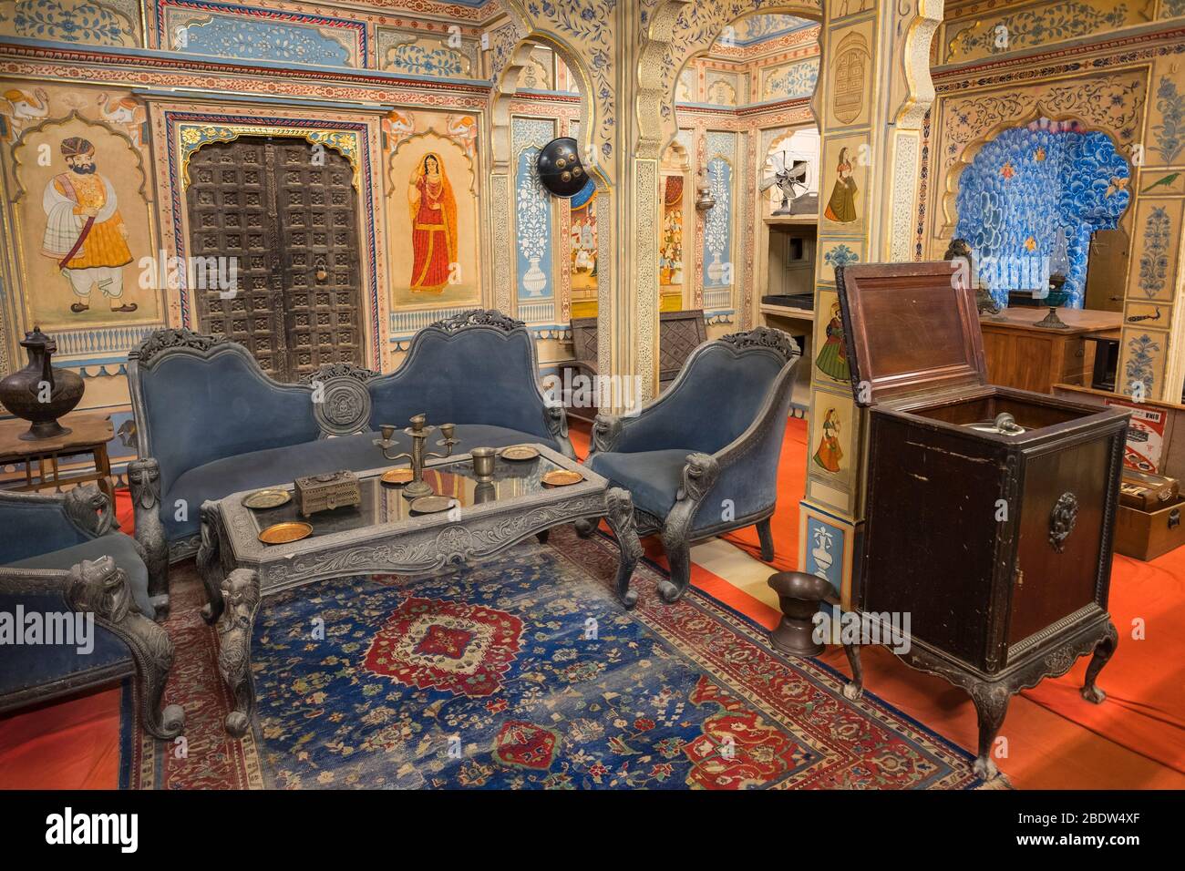 Patwa-ki-Haveli Jaisalmer Rajasthan Inde Banque D'Images