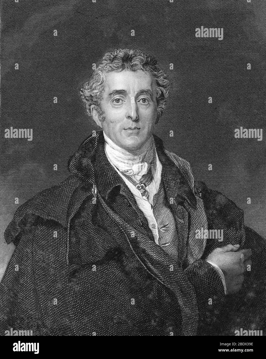 Arthur Wellesley, 1er duc de Wellington Banque D'Images