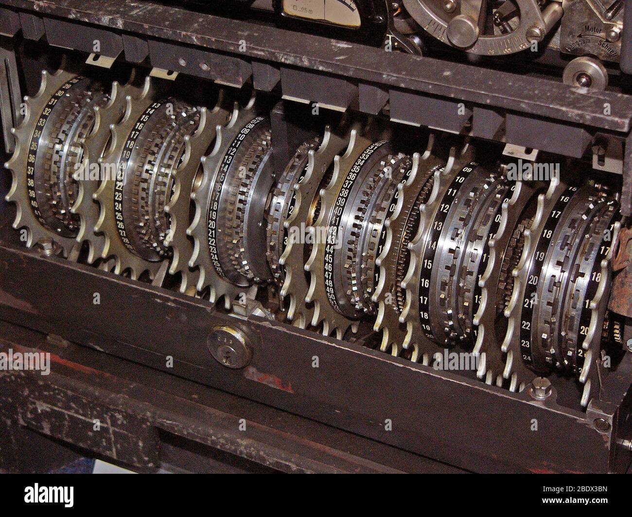 Machine de chiffrement Lorenz Banque D'Images