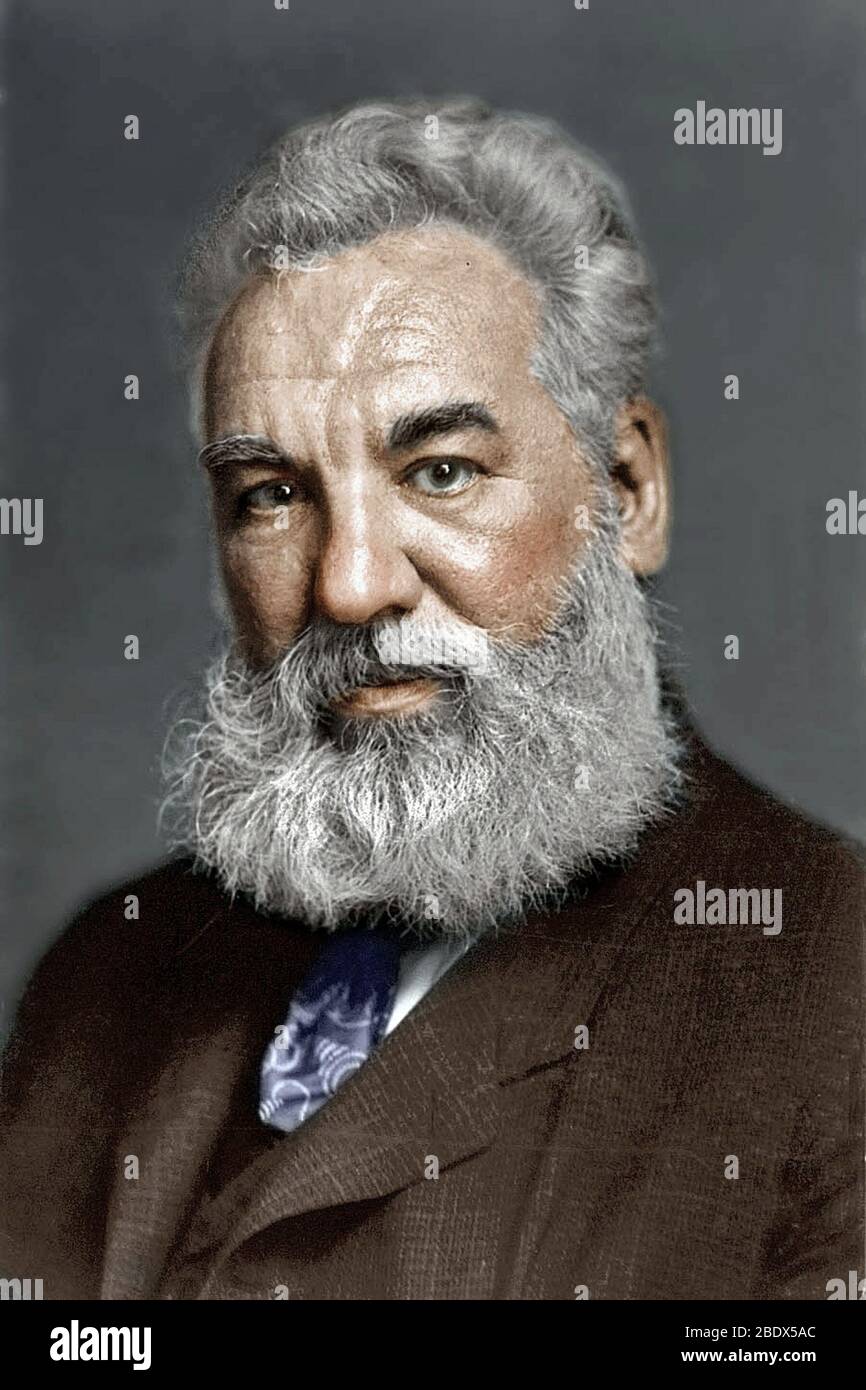 Alexander Graham Bell, inventeur Accédez Banque D'Images