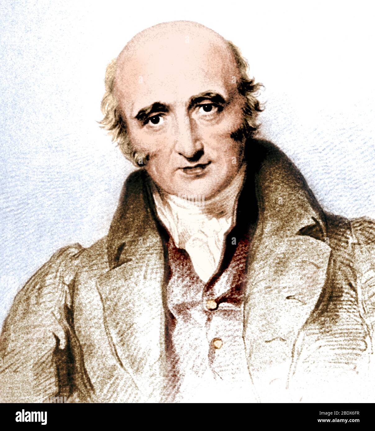 William Hyde Wollaston, chimiste et physicien anglais Banque D'Images