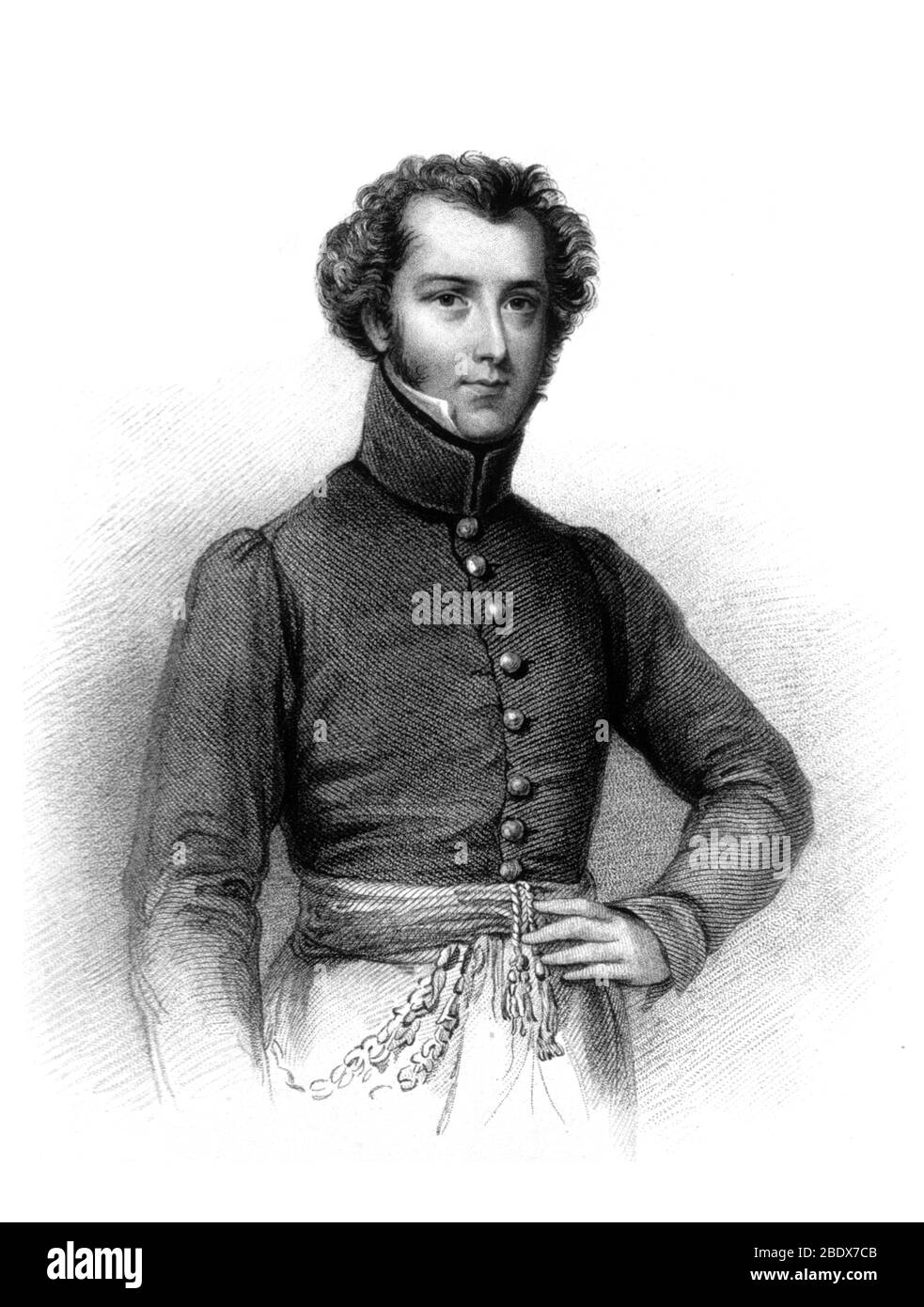 Alexander Gordon Laing , explorateur écossais Banque D'Images