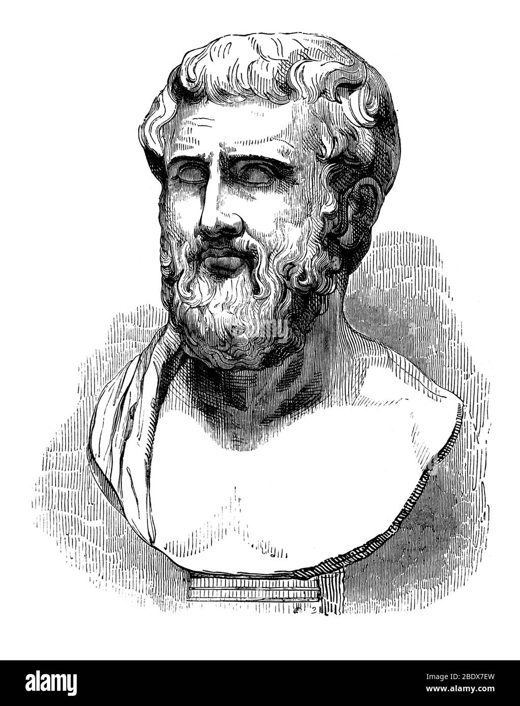 Sophocle, dramaturge grec ancien Banque D'Images