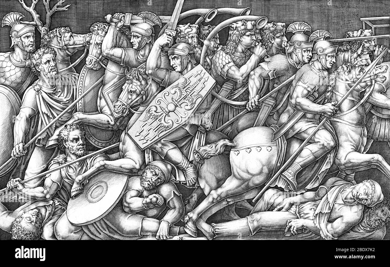 Dacian Wars, 2ème siècle Banque D'Images