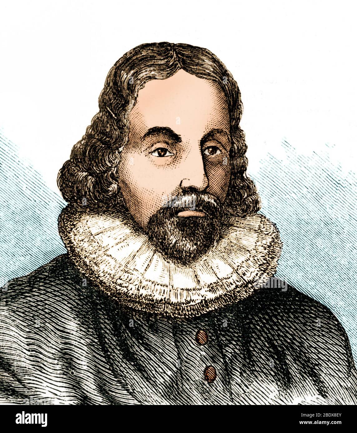 John Winthrop, responsable puritan anglais Banque D'Images