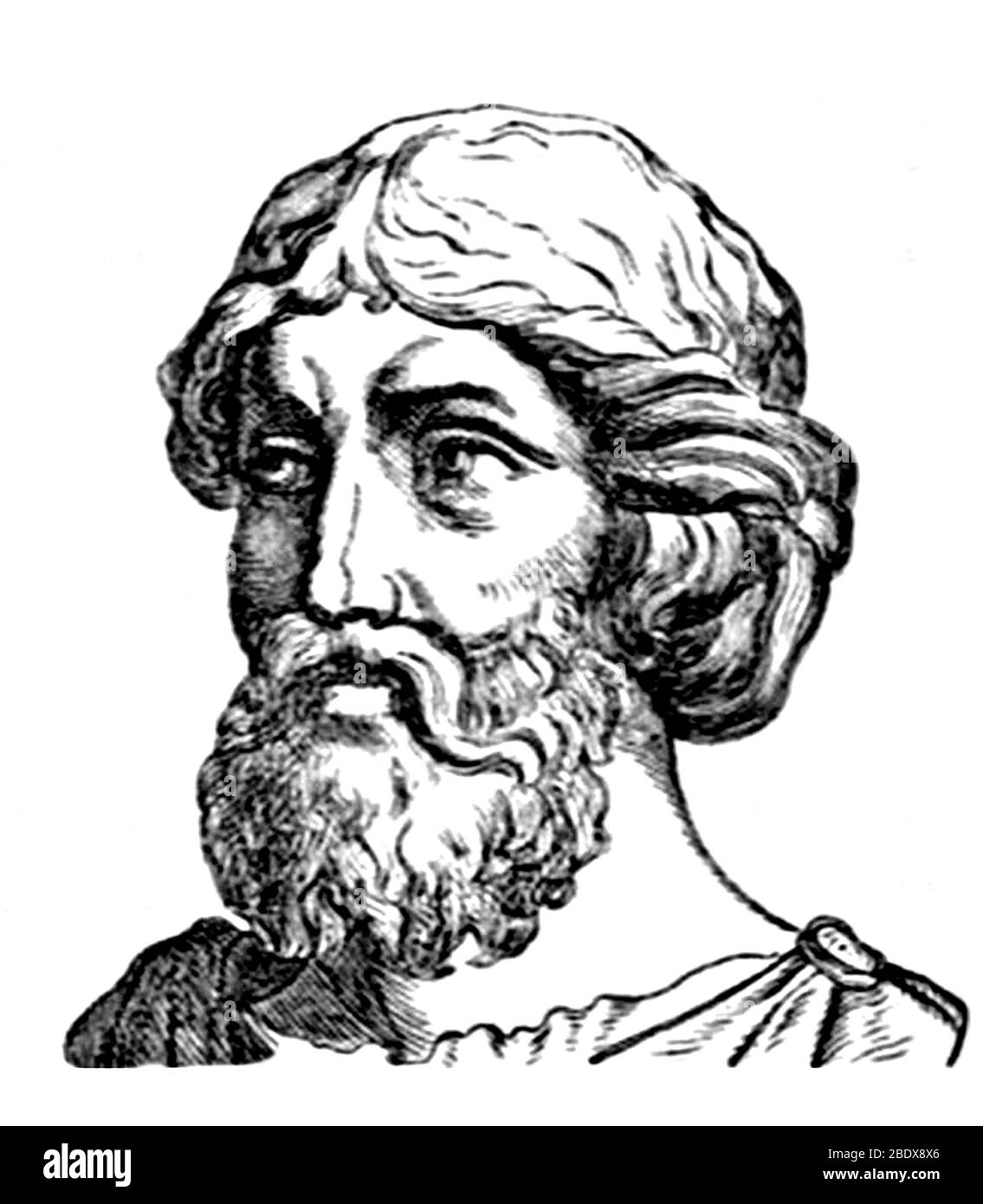 Aristarchus, astronome grec ancien Banque D'Images