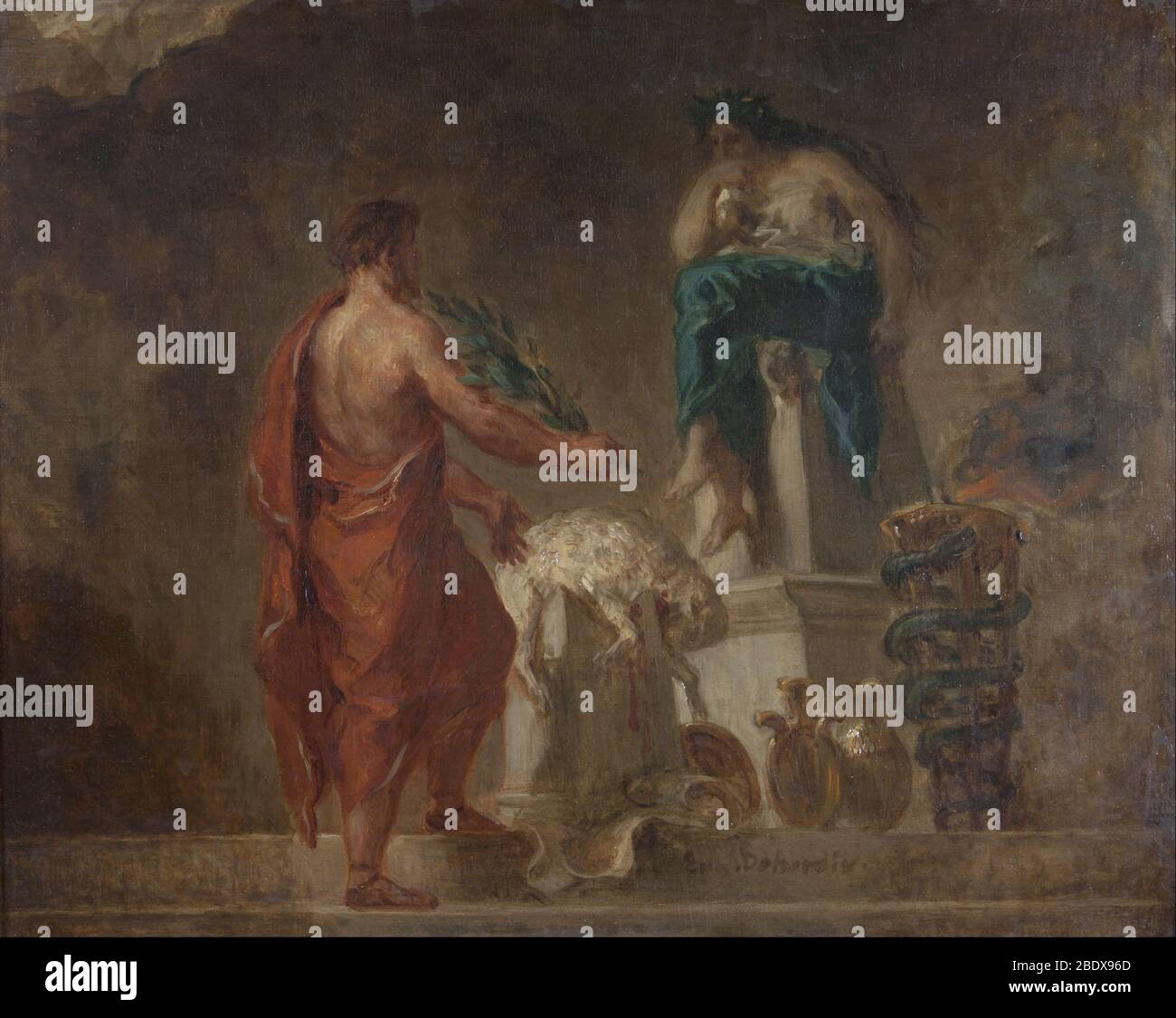 Lycurgus Consulting le Pythia Banque D'Images