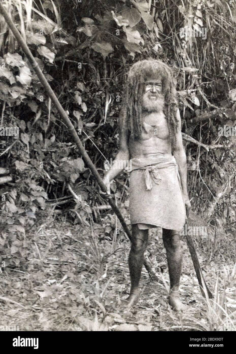 Fidji Cannibal, 1905 Banque D'Images