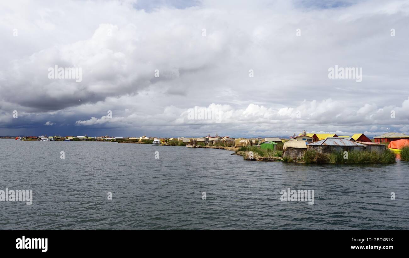 Lac Titicaca, Quechua, île Taquile Banque D'Images
