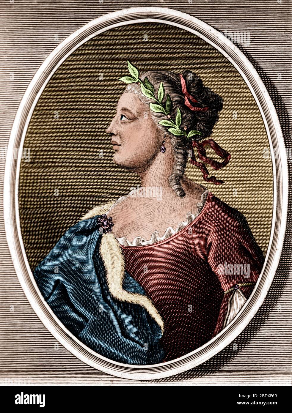 Laura Bassi, physicien italien Banque D'Images