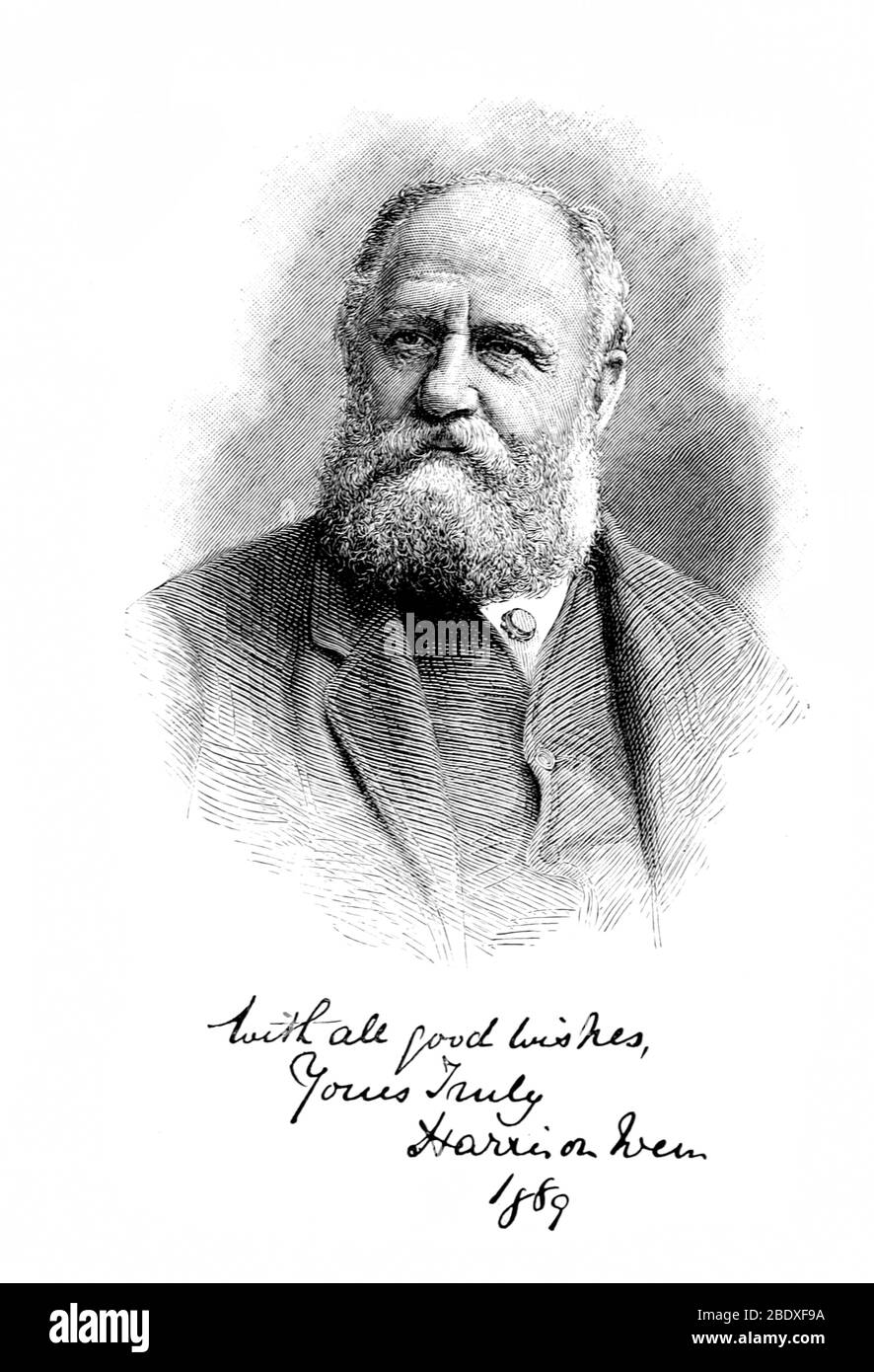Harrison Weir, artiste anglais et éleveur d'animaux Banque D'Images