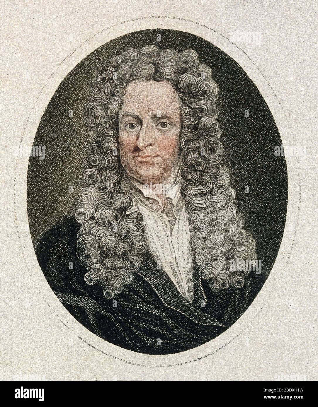 Isaac Newton, physicien anglais Banque D'Images