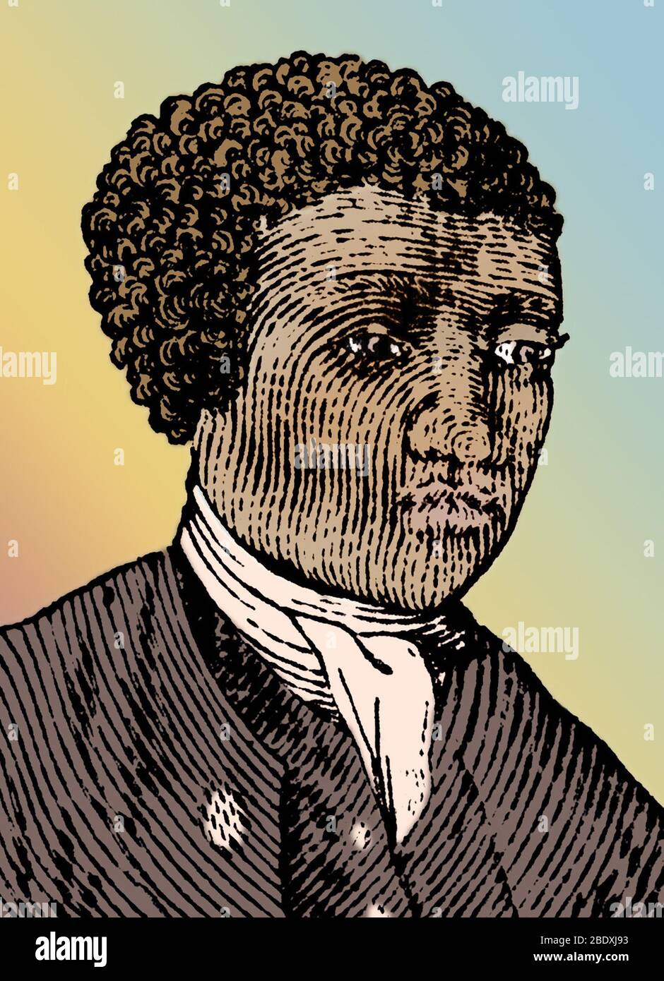 Benjamin Banneker, scientifique américain Banque D'Images