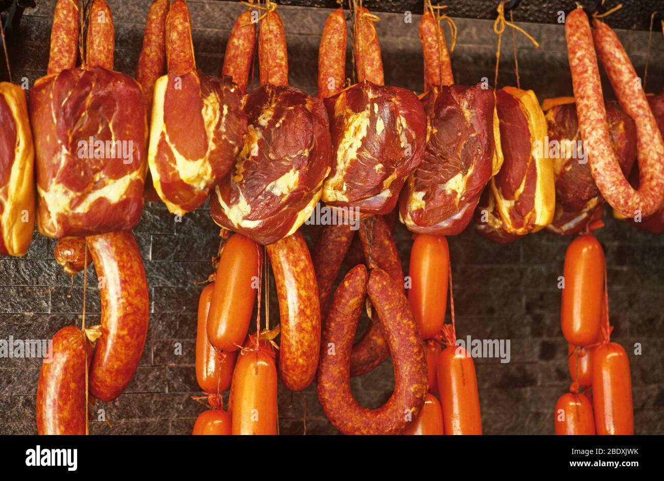 Viandes Banque D'Images