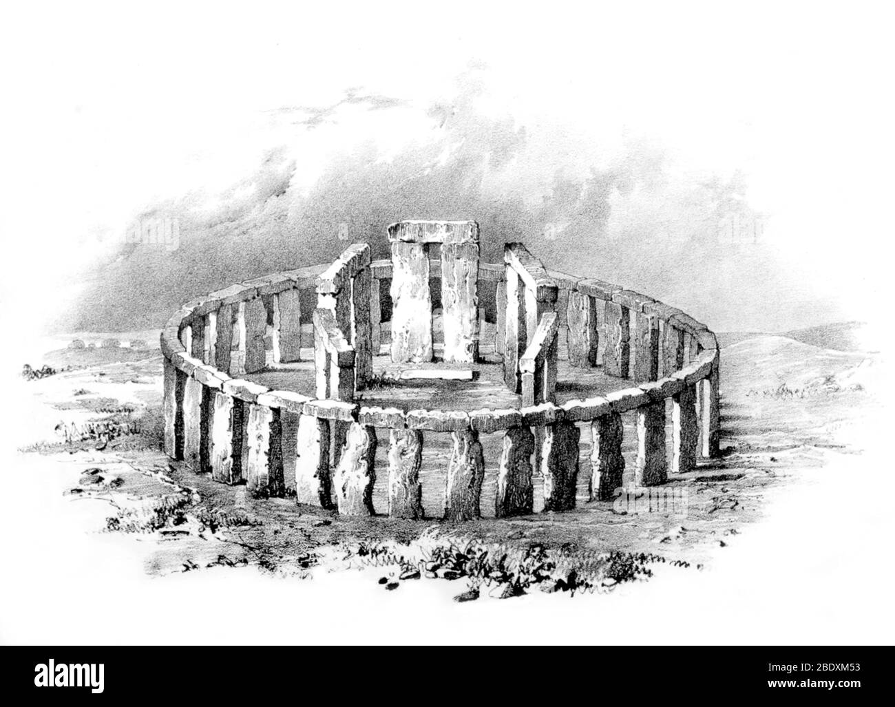 Stonehenge Banque D'Images