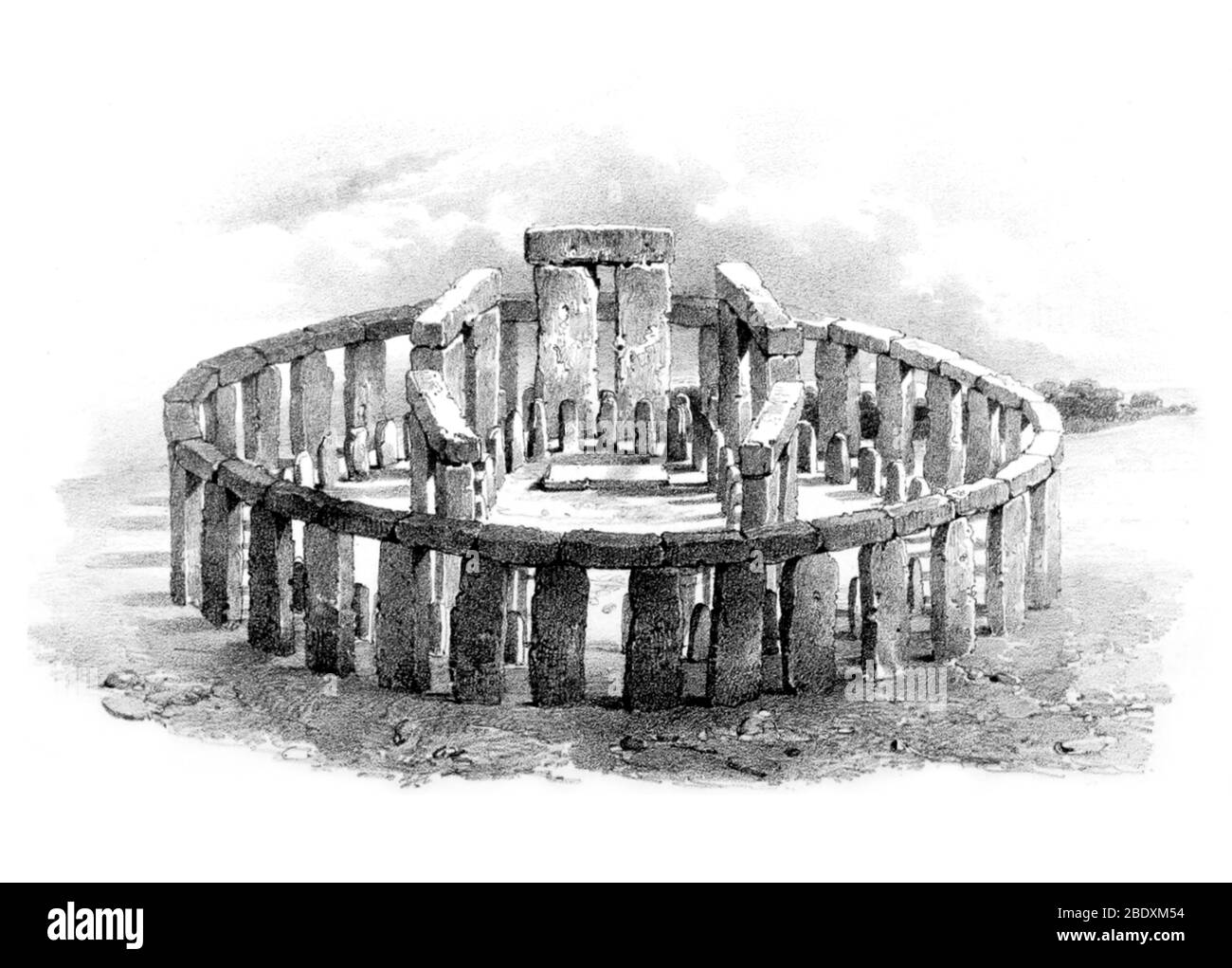 Stonehenge Banque D'Images