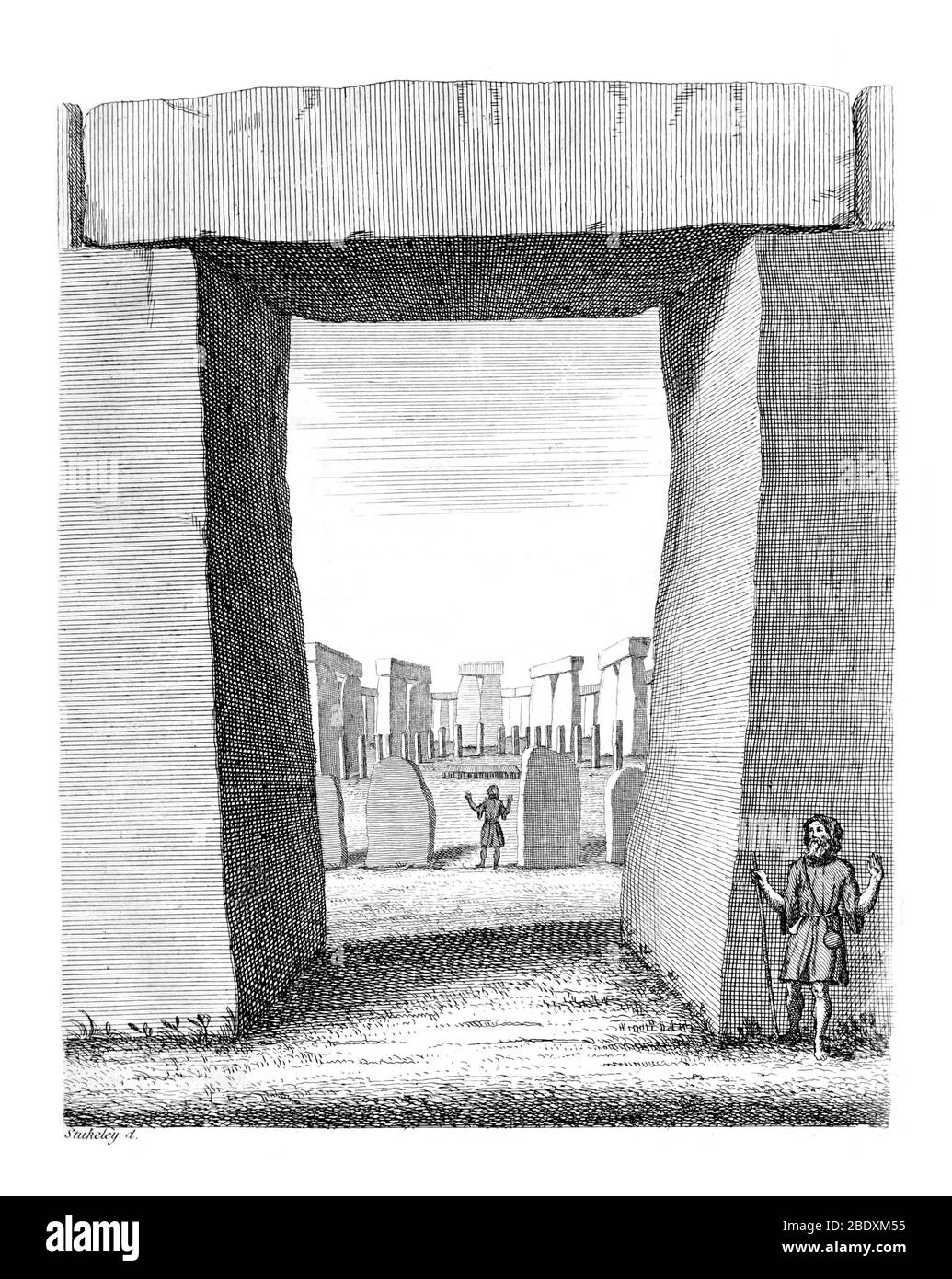 Stonehenge Banque D'Images