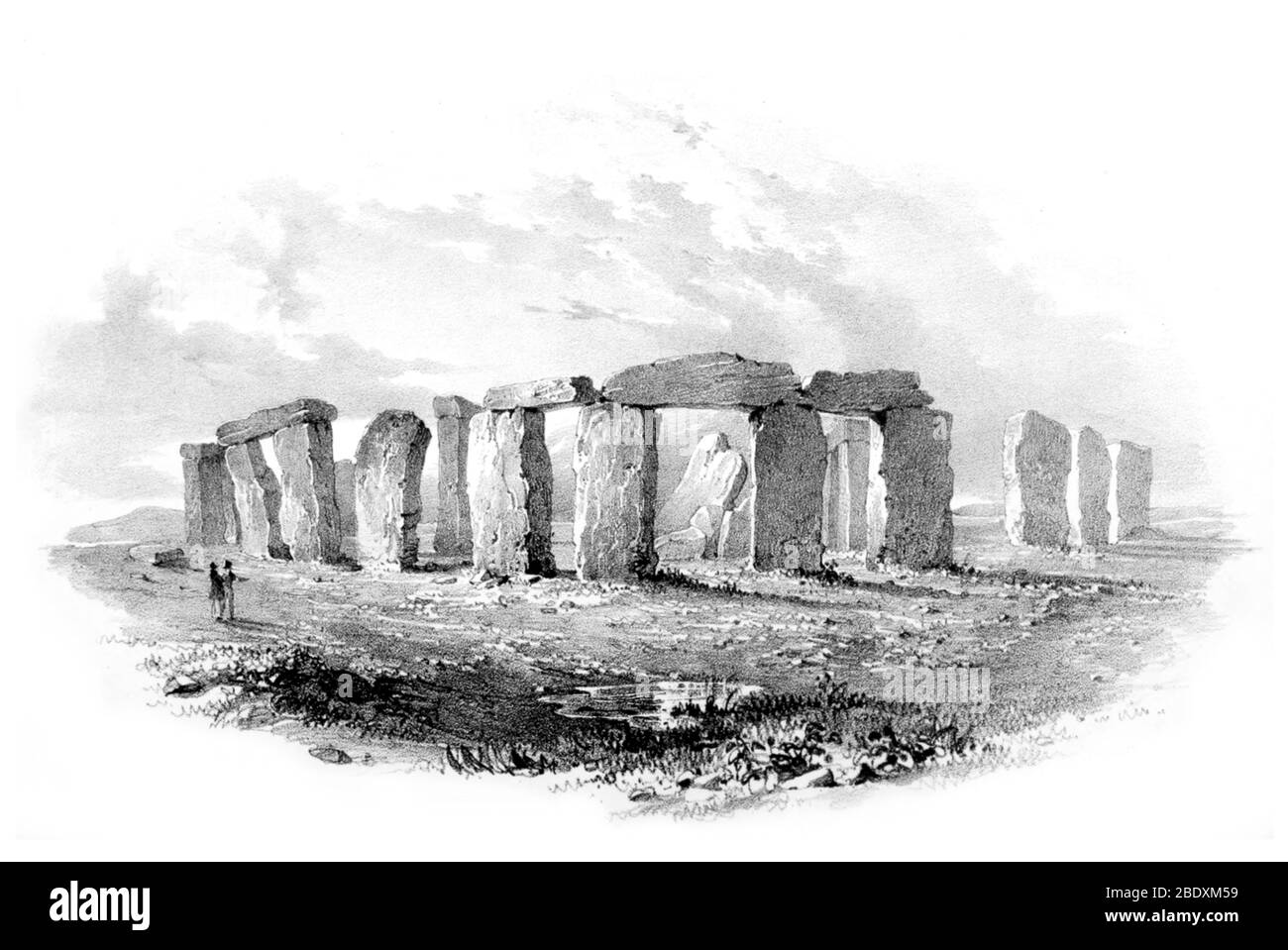 Stonehenge Banque D'Images