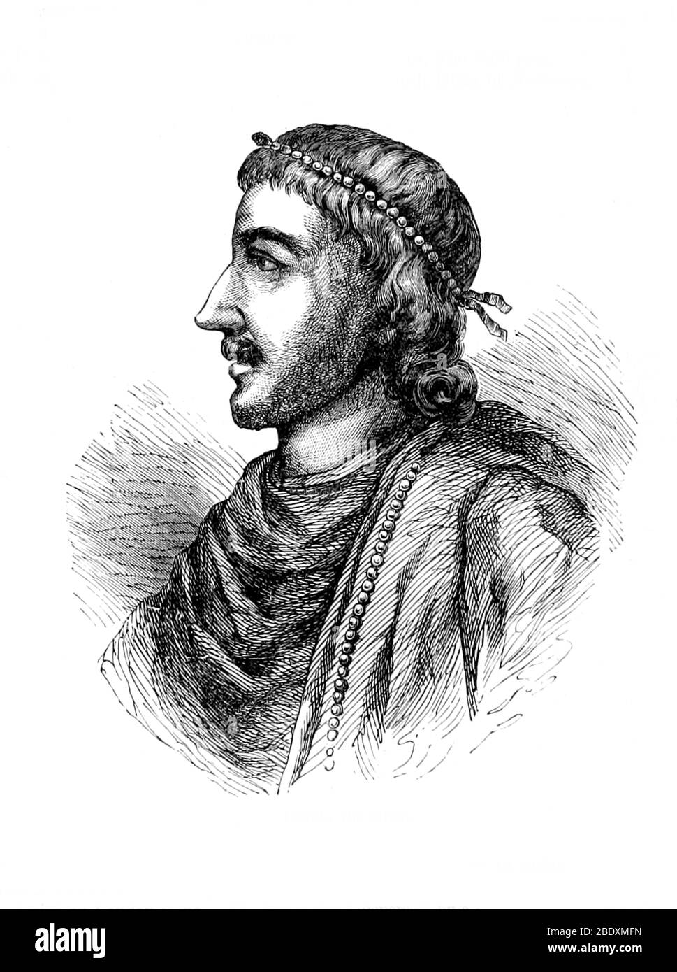 Cnut le Grand, roi de l'Empire de la mer du Nord Banque D'Images