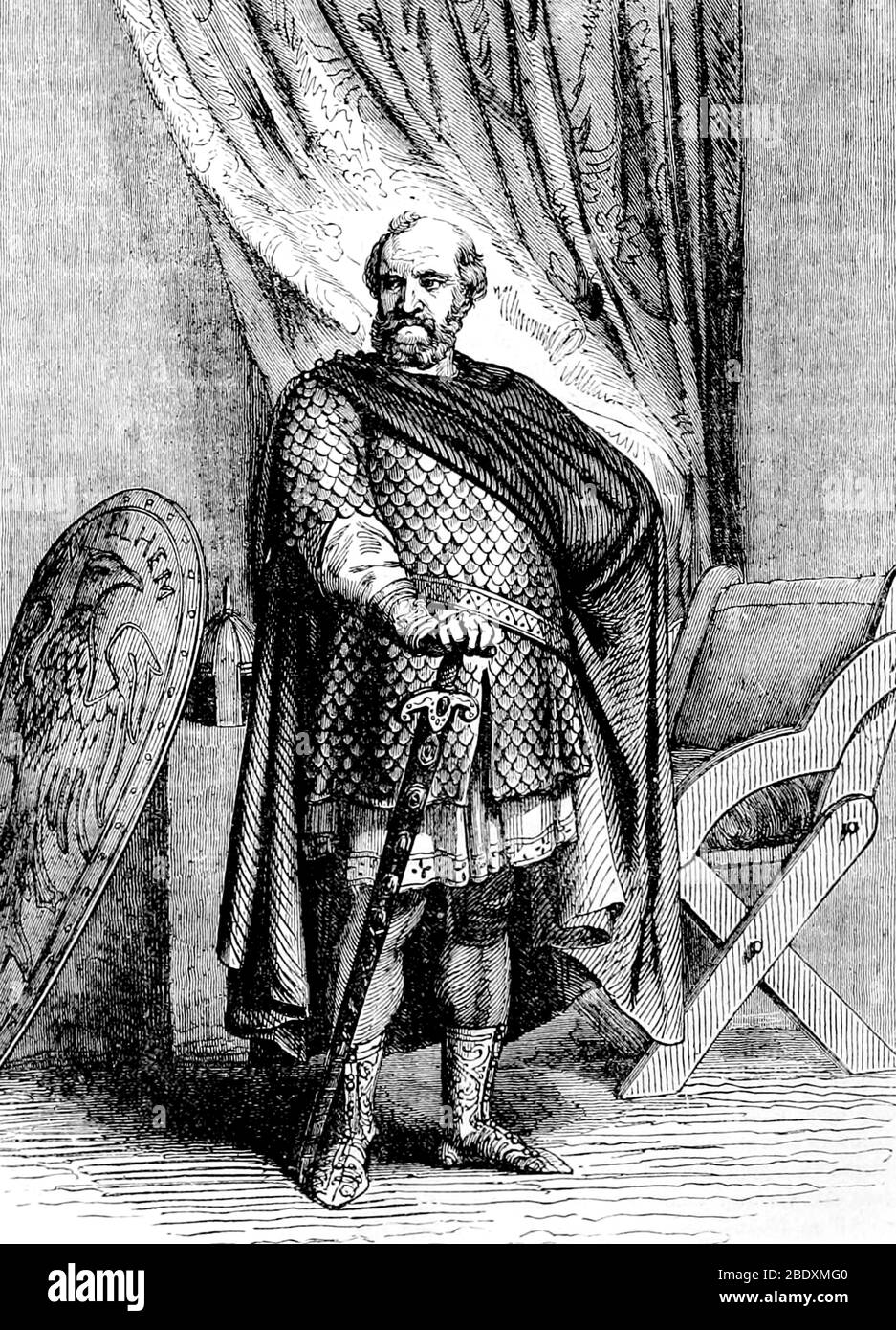 William le Conquérant, roi d'Angleterre Banque D'Images