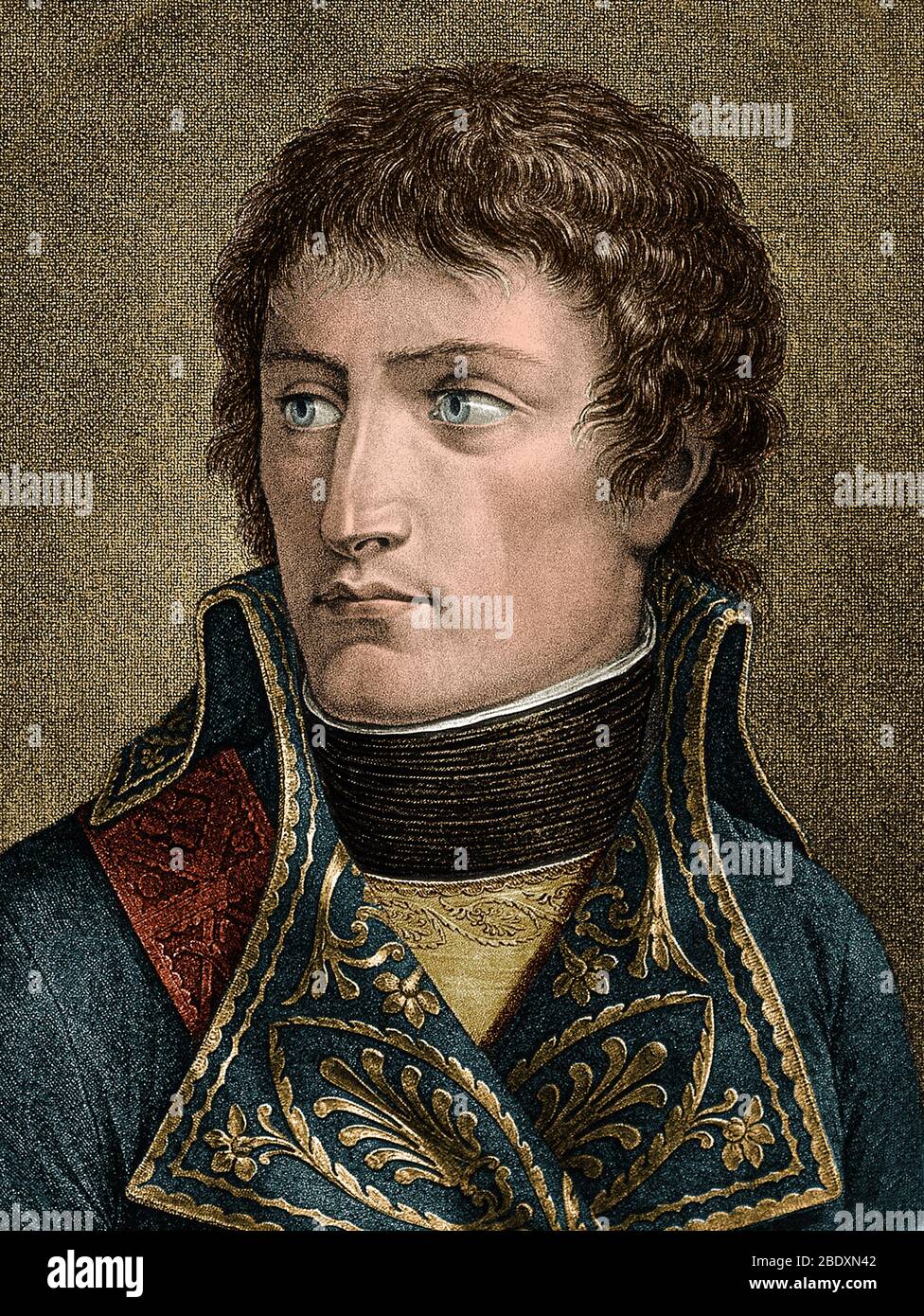 Napoléon Bonaparte, Chef militaire et empereur de France Banque D'Images