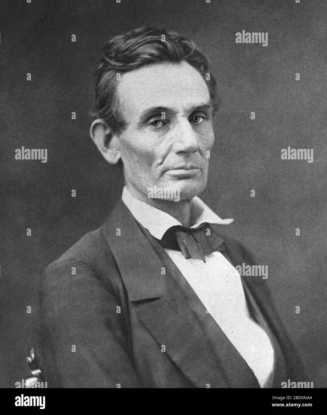 Abraham Lincoln, 1859 Banque D'Images
