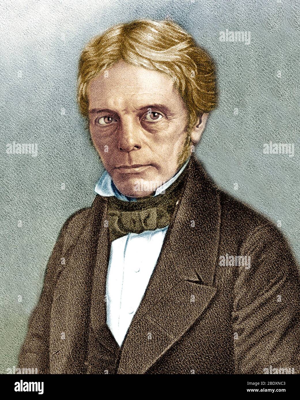 Michael Faraday, scientifique anglais Banque D'Images