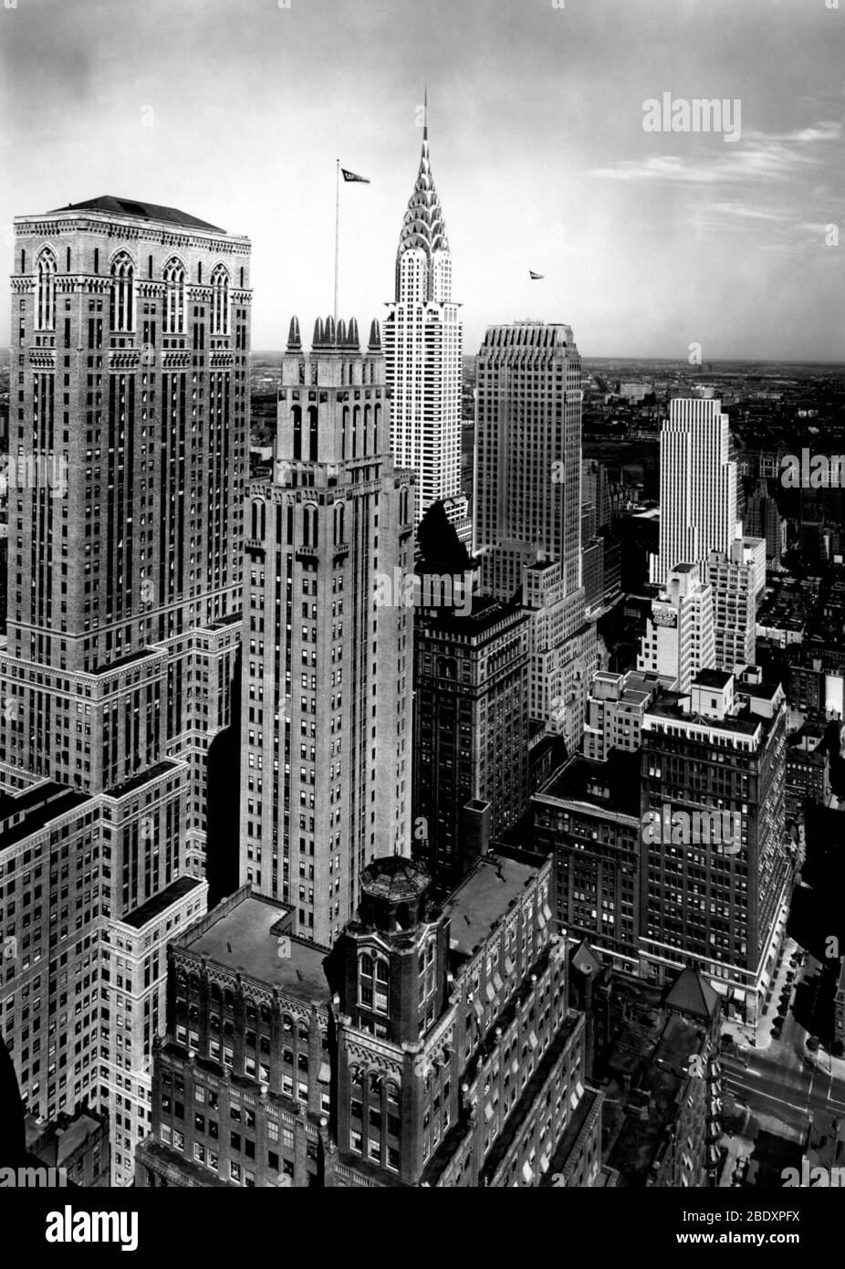 New York, Midtown Manhattan, Chrysler Building, 1930 Banque D'Images