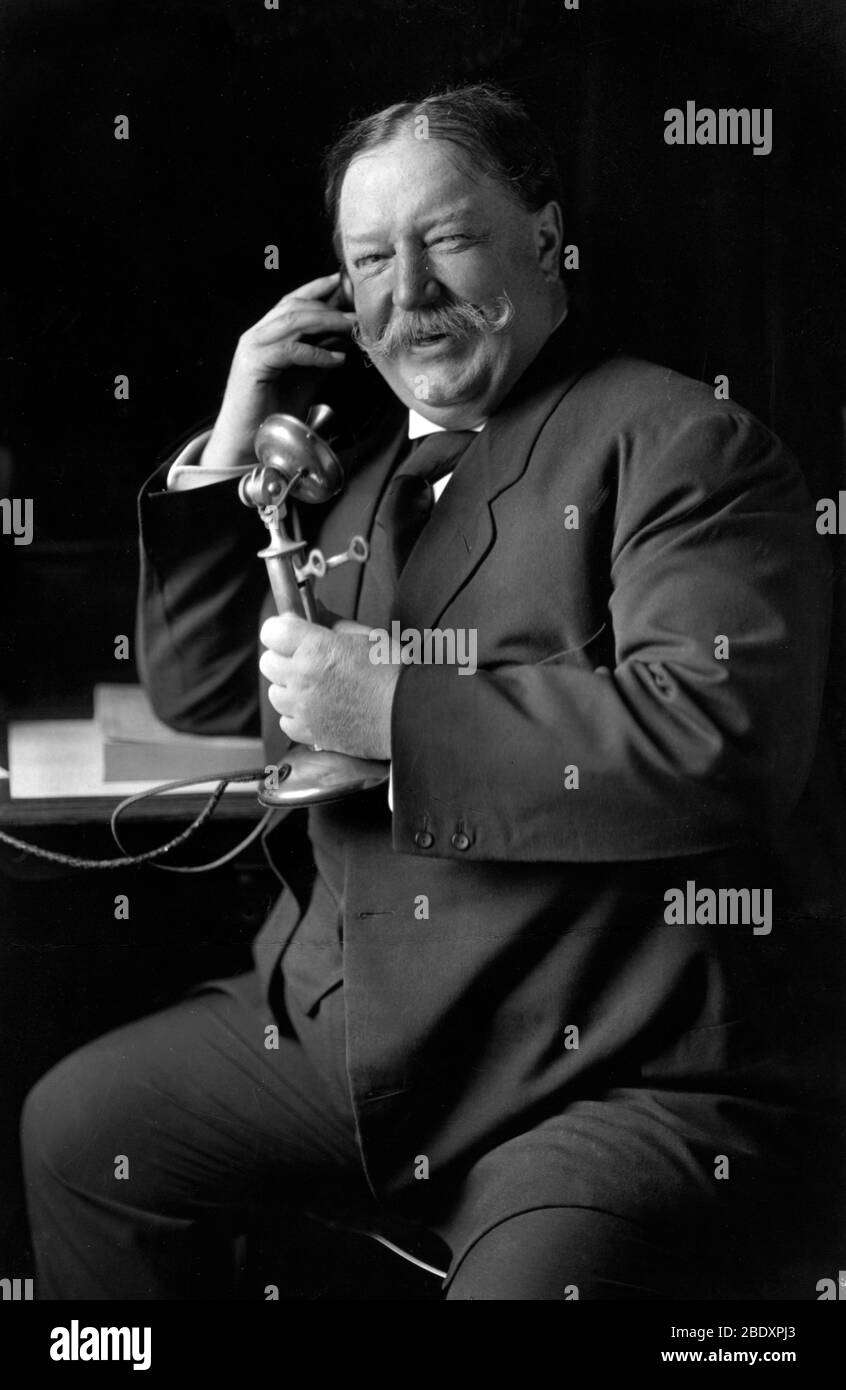 William Howard Taft, candidat républicain à la présidence, 1908 Banque D'Images