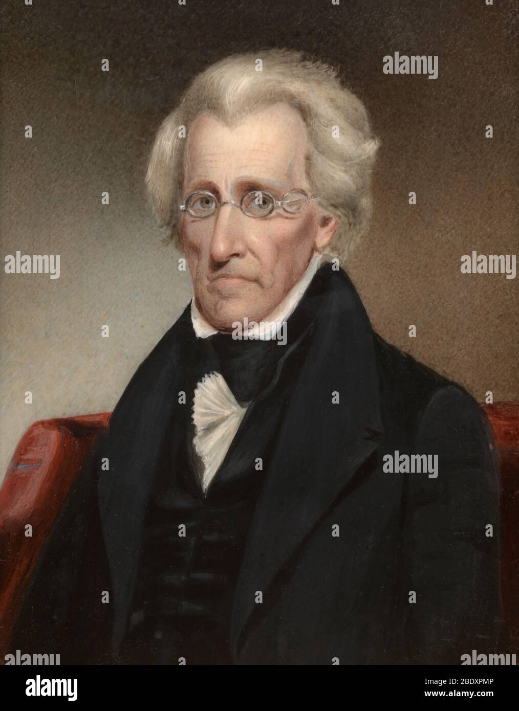 Andrew Jackson, 7ème président américain Banque D'Images