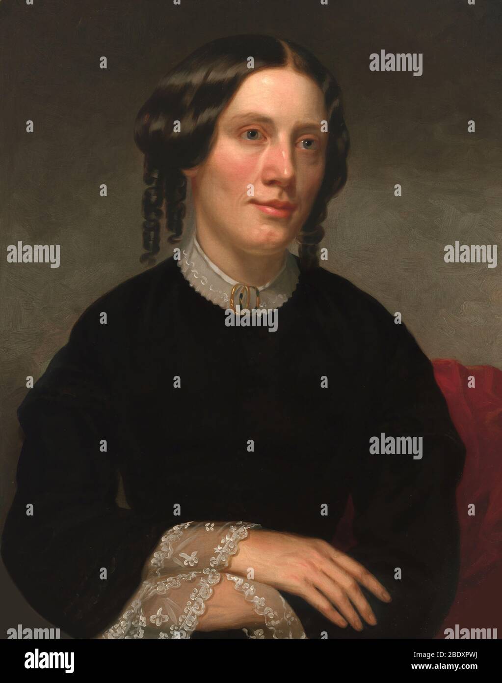 Harriet Beecher Stowe, auteur et Abolitionniste Banque D'Images