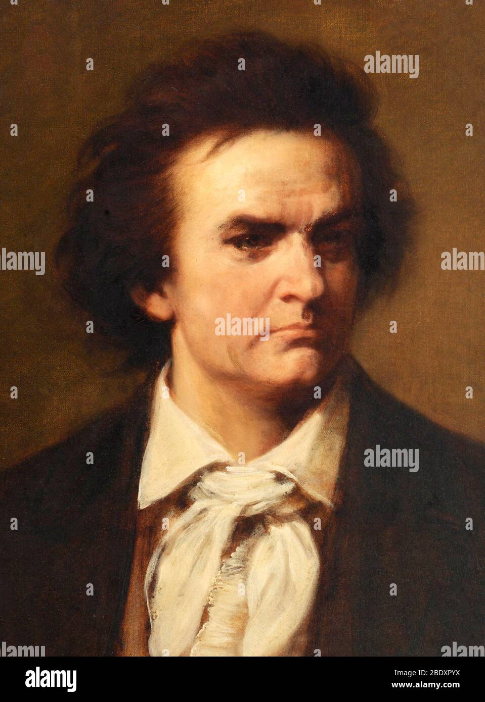Ludwig Van Beethoven, compositeur allemand Banque D'Images