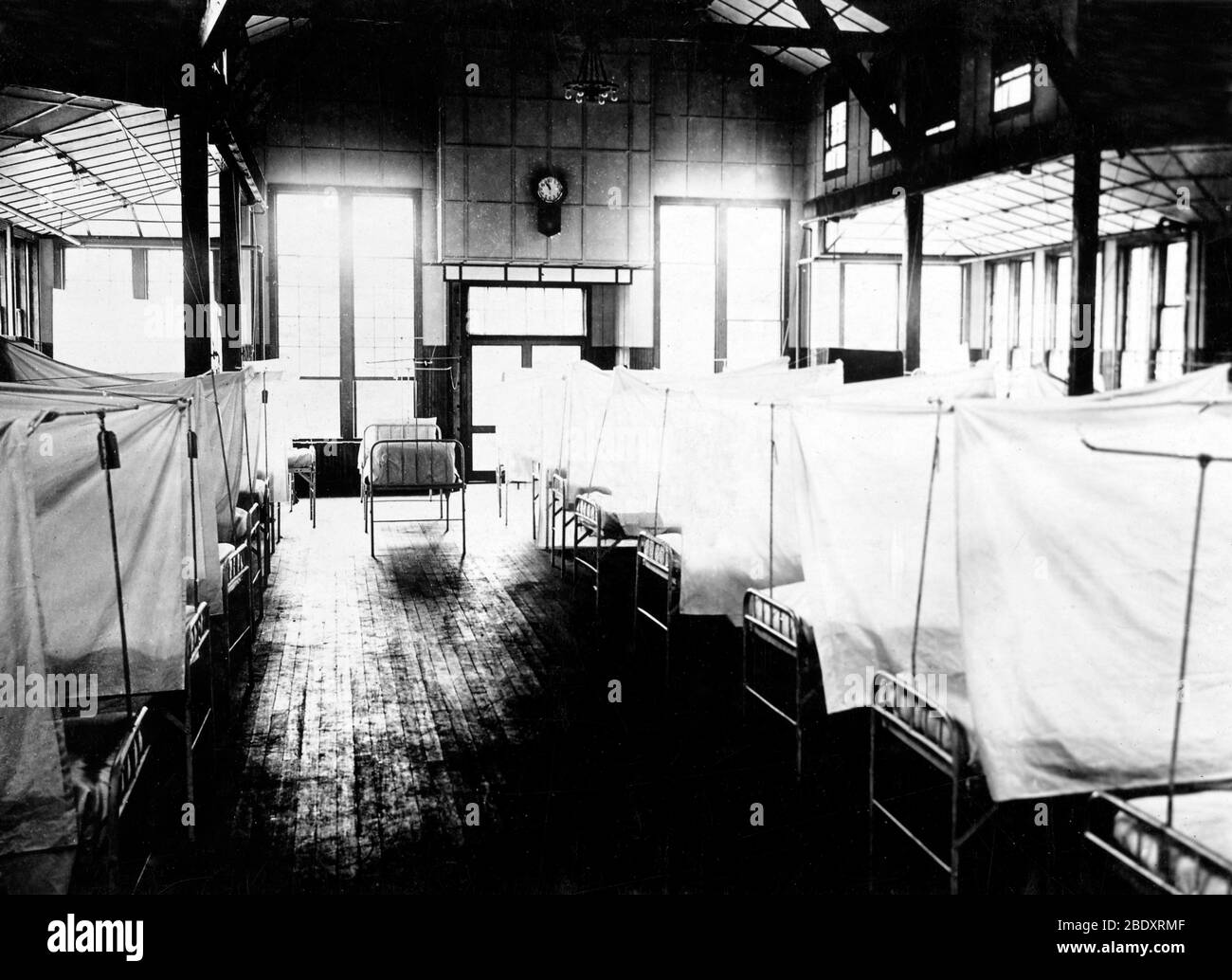 Pandémie de grippe espagnole, 1919 Banque D'Images